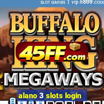 alano 3 slots login